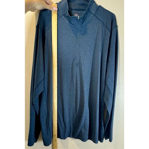 NWOT Travis Matthew The Heater Quarter Zip Men's Lightweight Long Sleeve XXL - Picture 7 of 10